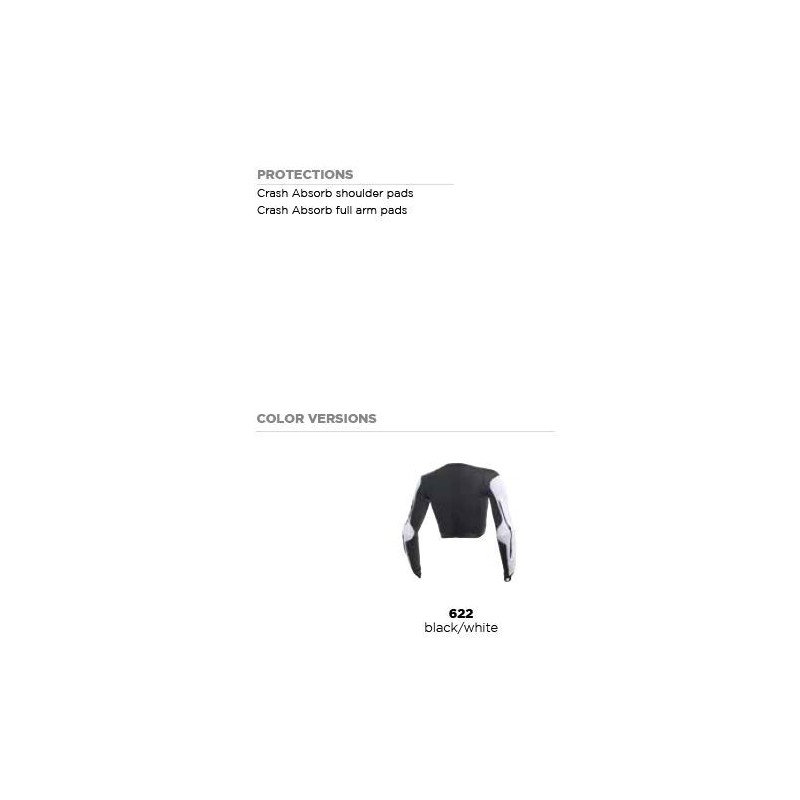 SLALOM JACKET KID - BLACK/WHITE - JM