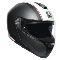 Kask Motocyklowy Szczękowy AGV Sportmodular Cover Szary Mat/Biały