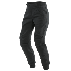 Dresy motocyklowe damskie Dainese Trackpants Lady Tex Czarne