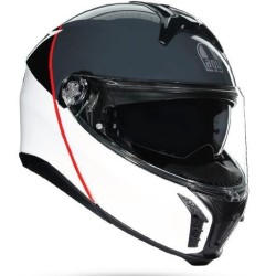 Kask Szczękowy AGV Tourmodular Balance Biało/Czerwony