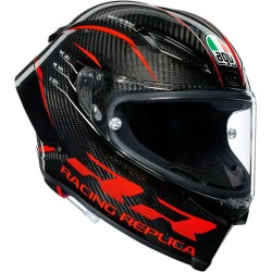 Kask AGV Pista GP RR Performance Carbon/Czerwony