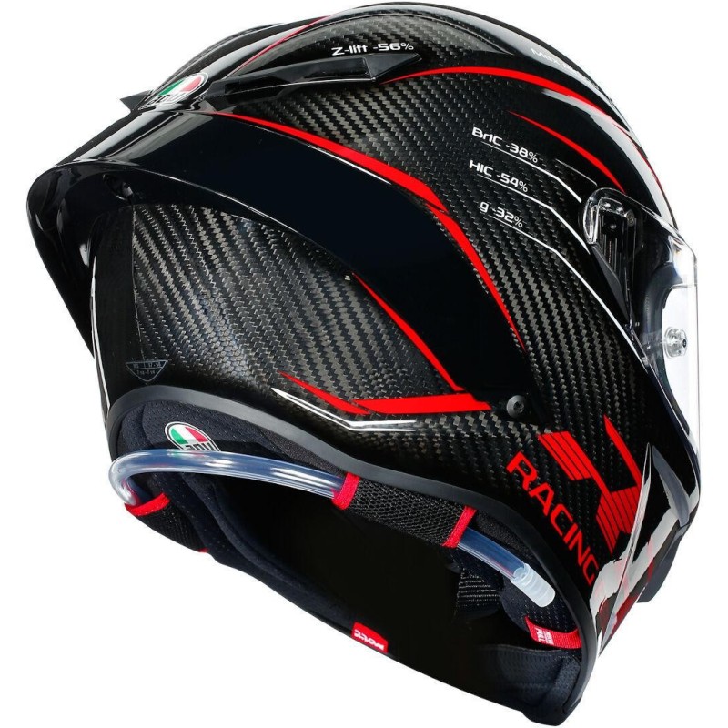 Kask AGV Pista GP RR Performance Carbon/Czerwony