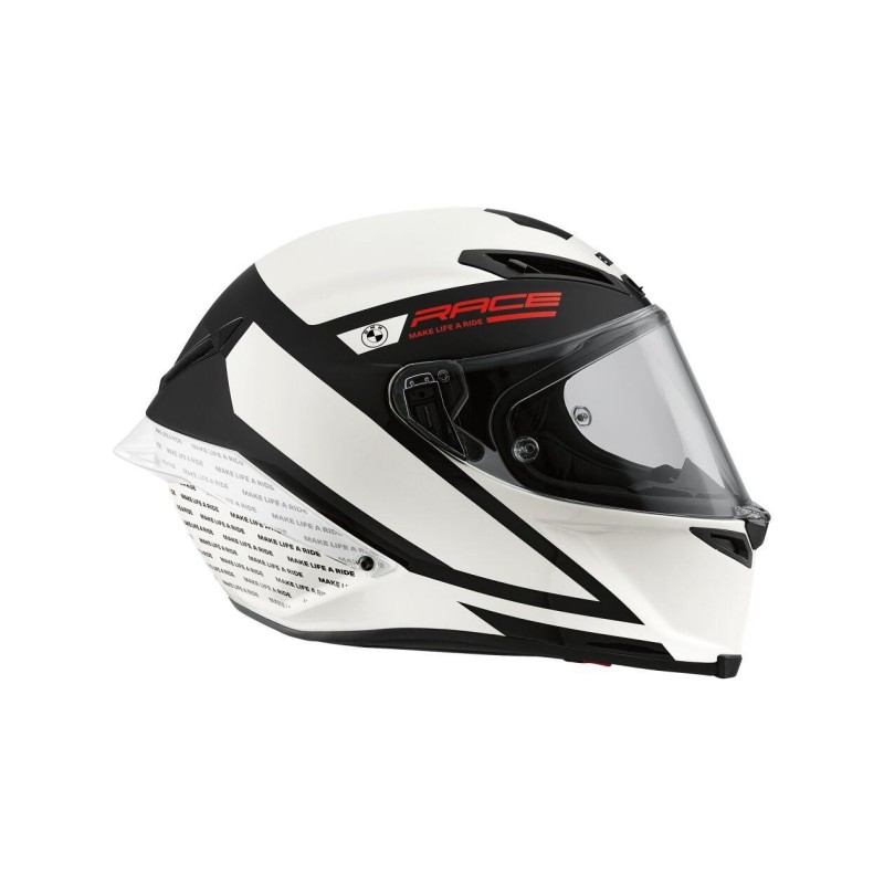 Kask Motocyklowy BMW M Pro Race Curbs White