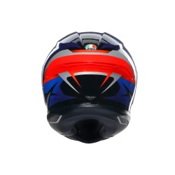 Kask Motocyklowy AGV K6 S Slashcut Czarno/Niebiesko/Czerwony