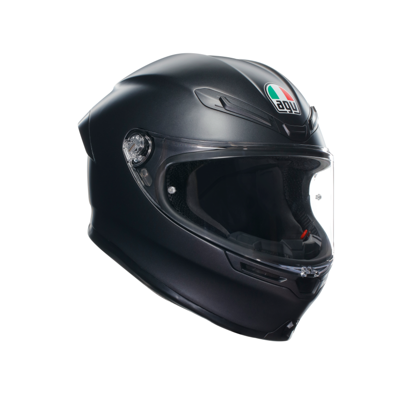 Kask Motocyklowy AGV K6 S Czarny Mat