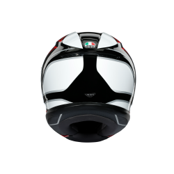Kask motocyklowy AGV K6 Hyphen Czarno/Czerwony