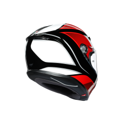 Kask motocyklowy AGV K6 Hyphen Czarno/Czerwony