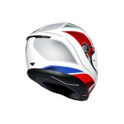 Kask motocyklowy AGV K6 Hyphen Biało/Czerwono/Niebieski