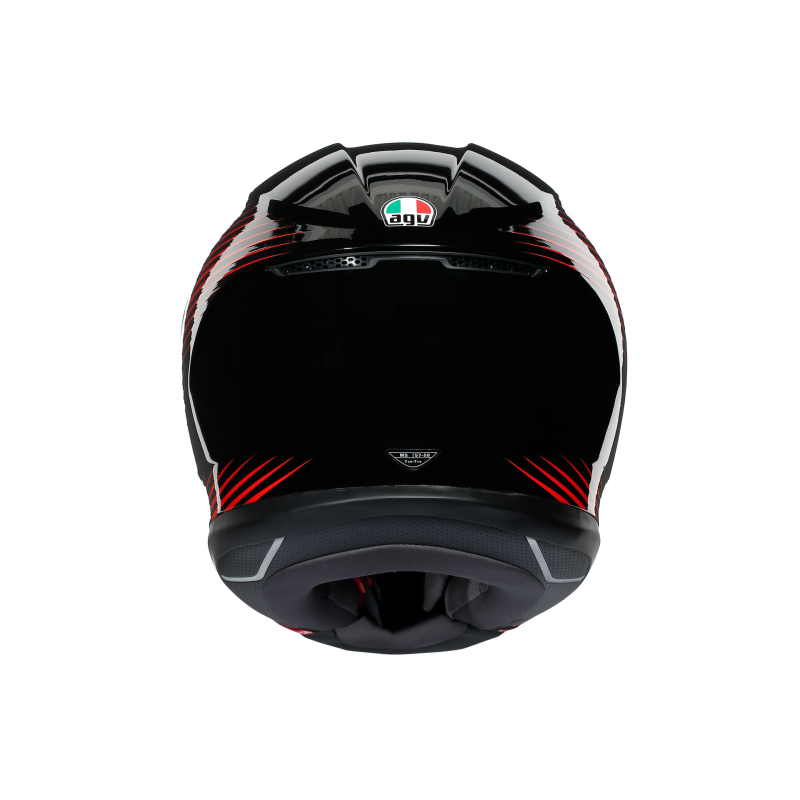 Kask motocyklowy AGV K6 Rush Czerwony