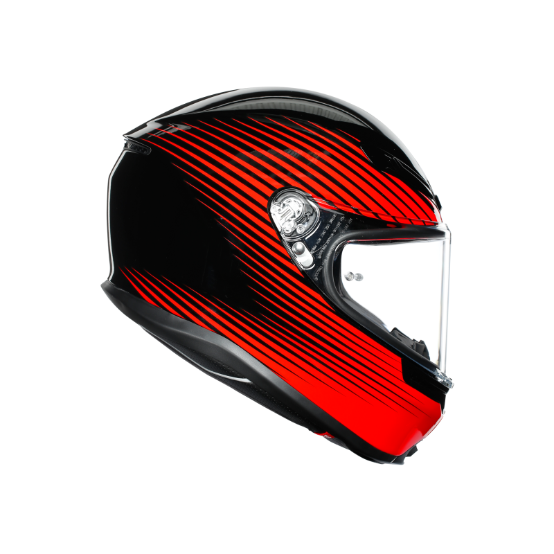 Kask motocyklowy AGV K6 Rush Czerwony