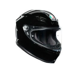 Kask motocyklowy AGV K6 Czarny Połysk