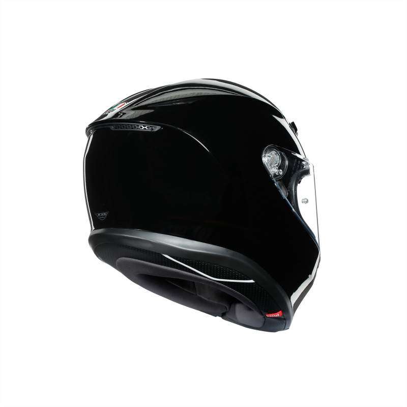 Kask motocyklowy AGV K6 Czarny Połysk