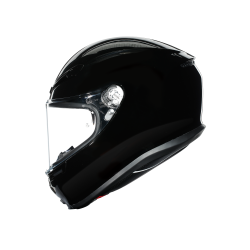 Kask motocyklowy AGV K6 Czarny Połysk