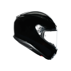 Kask motocyklowy AGV K6 Czarny Połysk