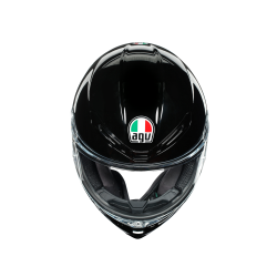 Kask motocyklowy AGV K6 Czarny Połysk