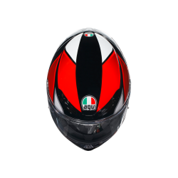 Kask Motocyklowy AGV K6 S Hyphen Czerwony