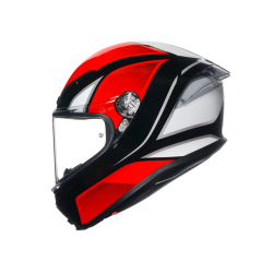 Kask Motocyklowy AGV K6 S Hyphen Czerwony