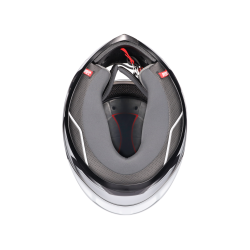 Kask Motocyklowy AGV K6 S Ultrasonic Czarno/Szary Mat