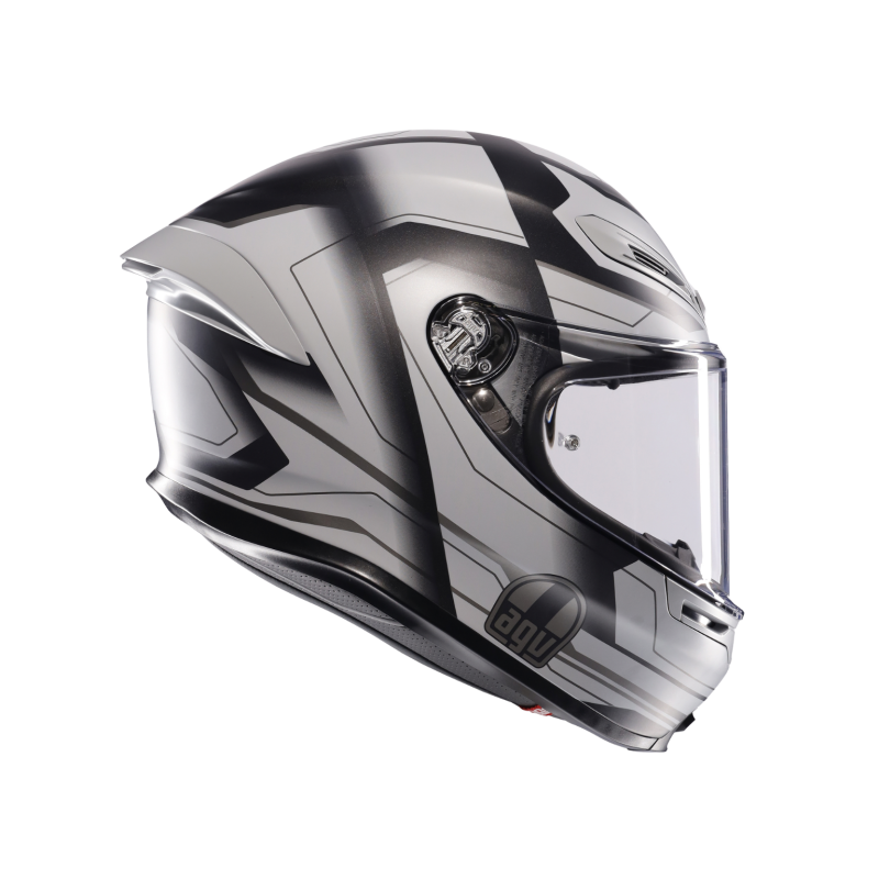 Kask Motocyklowy AGV K6 S Ultrasonic Czarno/Szary Mat