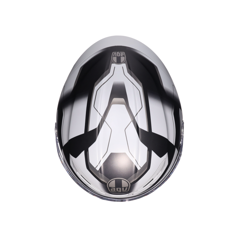 Kask Motocyklowy AGV K6 S Ultrasonic Czarno/Szary Mat