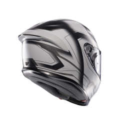 Kask Motocyklowy AGV K6 S Ultrasonic Czarno/Szary Mat