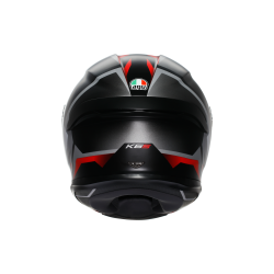 Kask Motocyklowy AGV K6 S Karve Czarno/Biało/Czerwony Mat