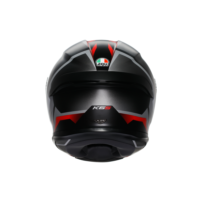 Kask Motocyklowy AGV K6 S Karve Czarno/Biało/Czerwony Mat