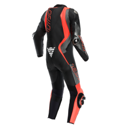 Kombinezon Motocyklowy Dainese Audax D-Zip 1PC Czarno/Czerwony