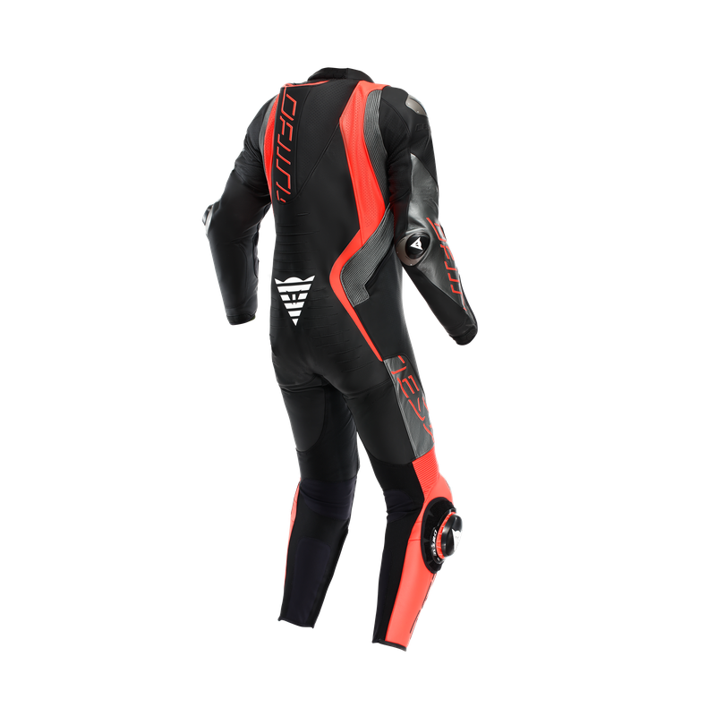 Kombinezon Motocyklowy Dainese Audax D-Zip 1PC Czarno/Czerwony