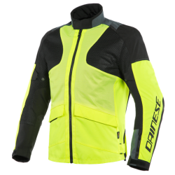 Kurtka Motocyklowa Tekstylna Dainese Air Tourer Tex Żółta-Fluo