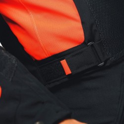 Motocyklowa kurtka tekstylna Dainese Energyca Air Tex Czarno/Czerwona-Fluo