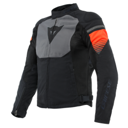 Motocyklowa kurtka tekstylna Dainese Air Fast Czarno/Czerwona