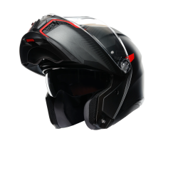 Kask Szczękowy AGV Tourmodular Frequency Czarno/Czerwony Mat