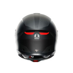 Kask Szczękowy AGV Tourmodular Frequency Czarno/Czerwony Mat