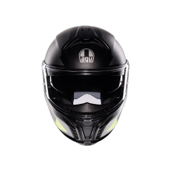 Kask Szczękowy AGV Tourmodular Perception Czarny/Żółty-Fluo Mat