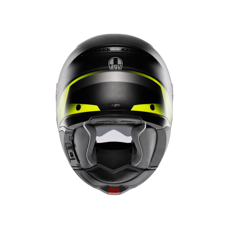 Kask Szczękowy AGV Tourmodular Perception Czarny/Żółty-Fluo Mat