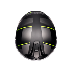 Kask Szczękowy AGV Tourmodular Perception Czarny/Żółty-Fluo Mat