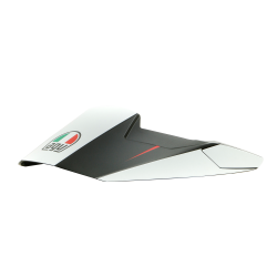 Daszek do kasku AGV AX9 Pacific Czarno/Biało/Czerwony