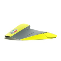 Daszek do kasku AGV AX9 Pacific Szaro/Żółty-Fluo