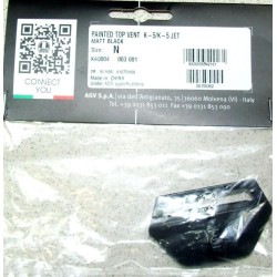 Górny wlot powietrza do kasku AGV K5 S/K-5 Jet Czarny Mat