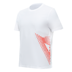 Koszulka Dainese T-Shirt Big Logo Biało/Czerwona
