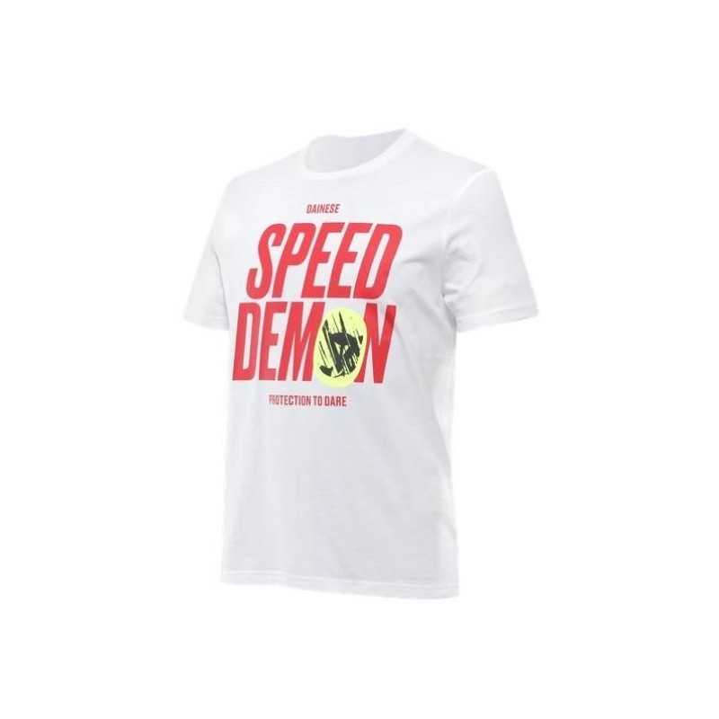 Koszulka Dainese Knee Down T-Shirt Biała