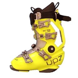 Buty snowboardowe twarde UPZ RCR 2022 Żółte-Fluo