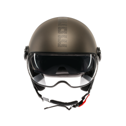 Kask Otwarty MOMODESIGN FGTR Evo E2206 Brązowo/Szary Mat