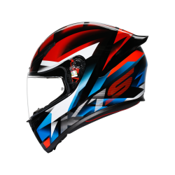 Kask motocyklowy AGV K1 S Fastlap Czarno/Niebiesko/Czerwony