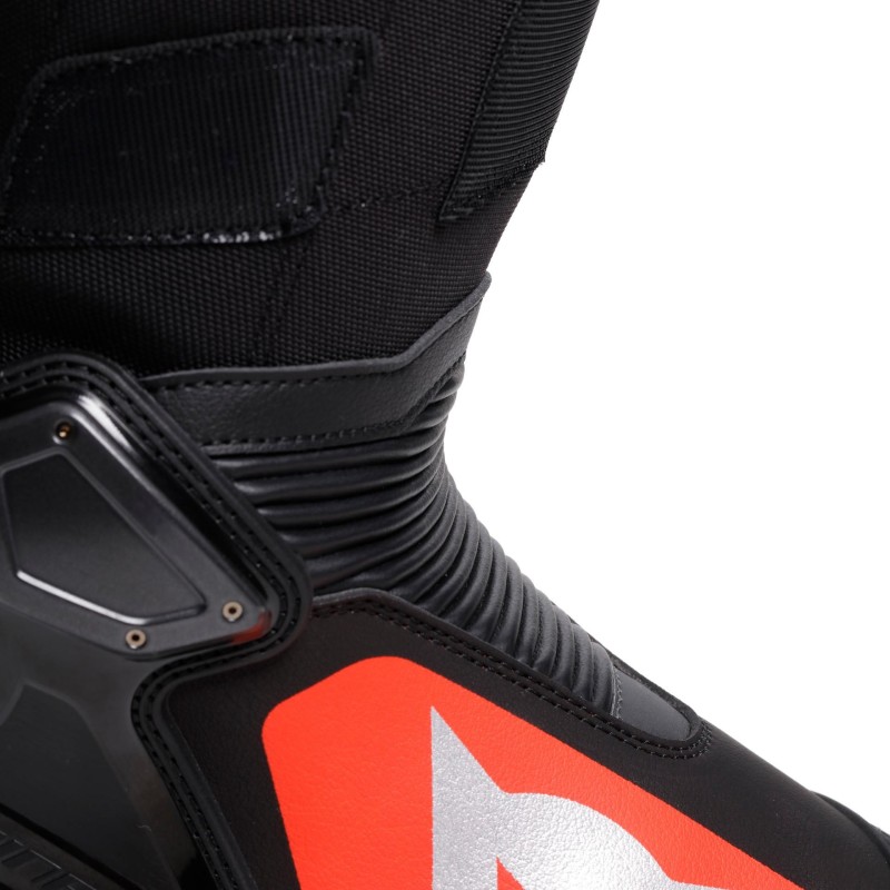 Buty Motocyklowe Dainese Axial 2 Boots Czarne/Czerwone-Fluo