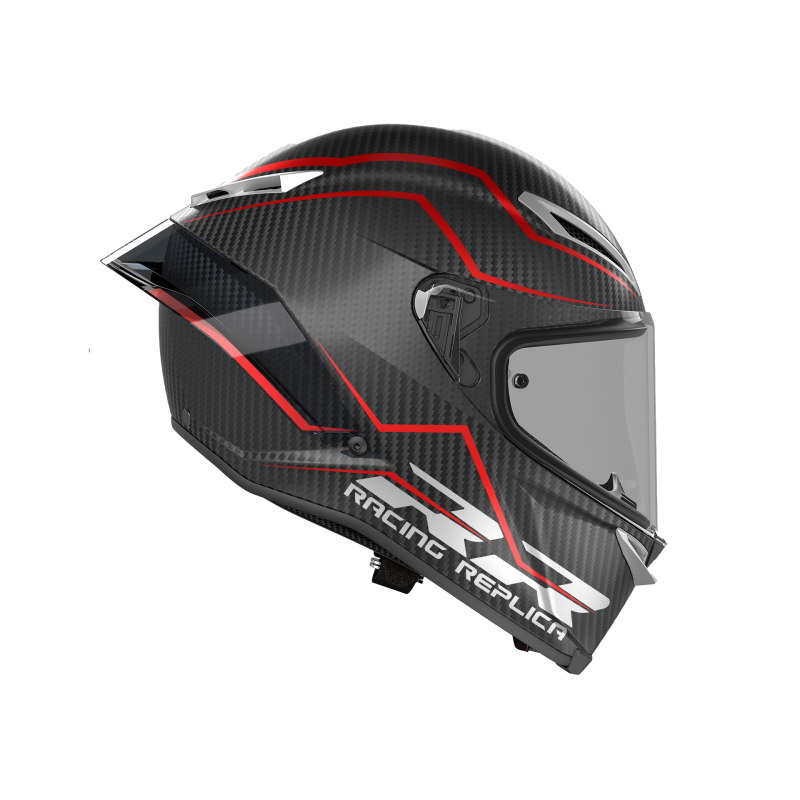 Kask Motocyklowy AGV Pista GP RR Performante Carbon/Czerwony