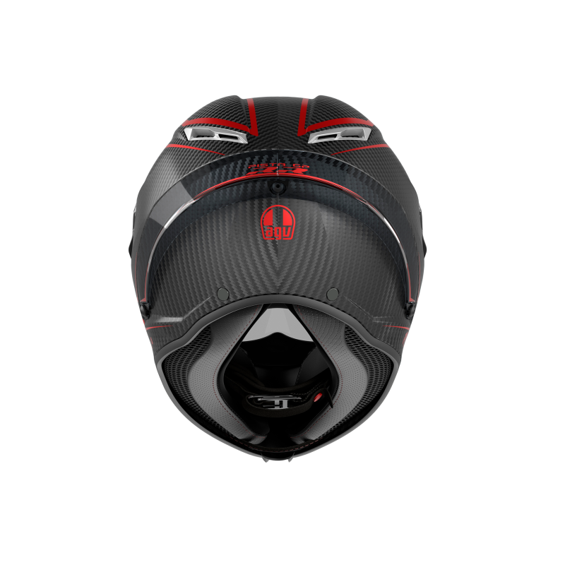 Kask Motocyklowy AGV Pista GP RR Performante Carbon/Czerwony
