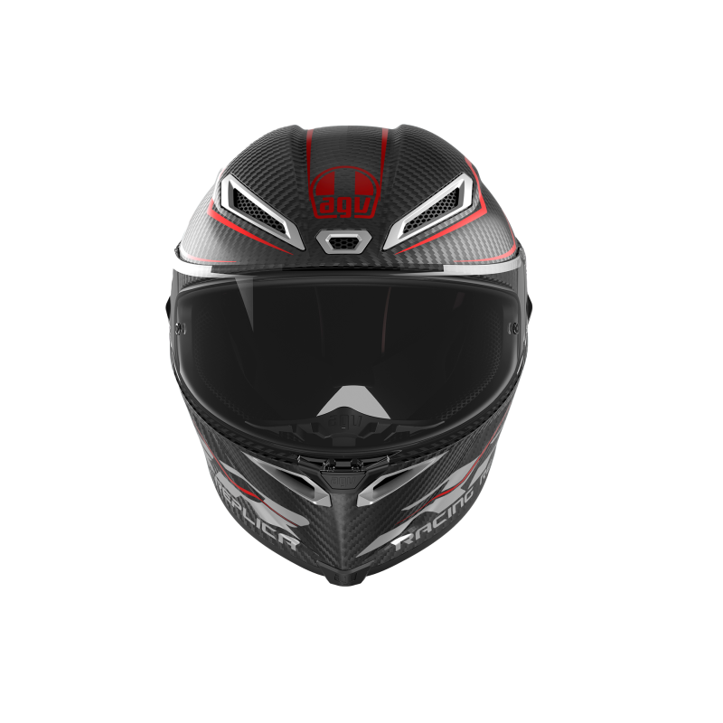 Kask Motocyklowy AGV Pista GP RR Performante Carbon/Czerwony