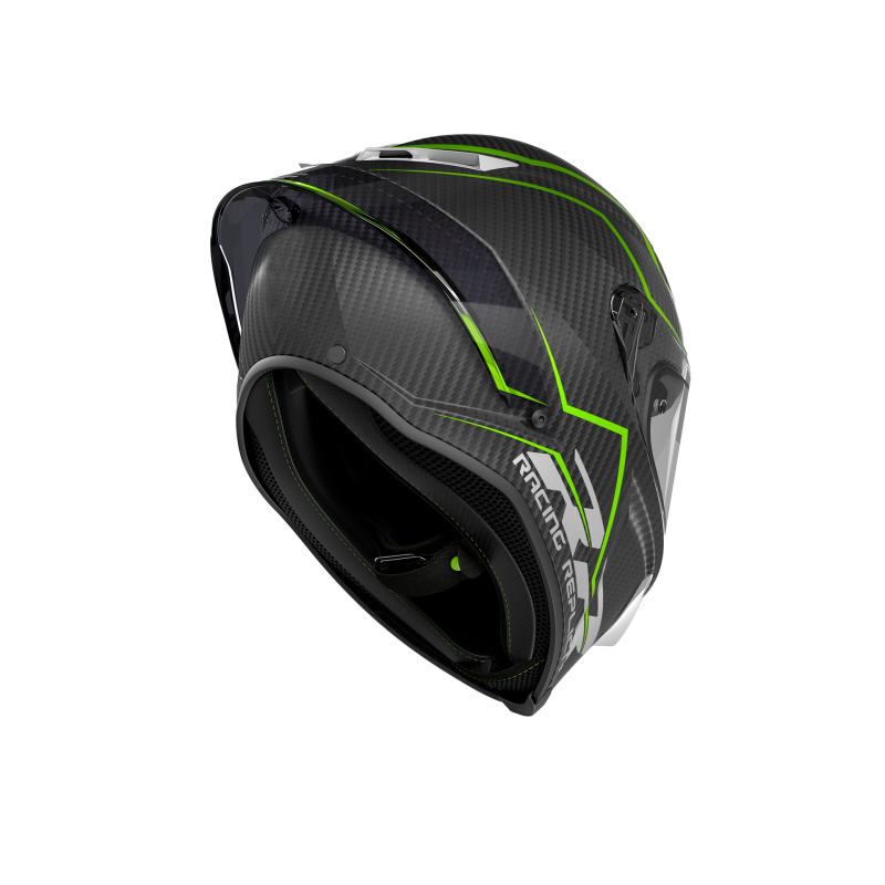 Kask Motocyklowy AGV Pista GP RR Performante Carbon/Zielony